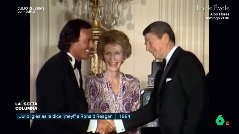 &iquest;C&oacute;mo pas&oacute; de Julio Iglesias de ser un cantante desconocido en EEUU a codearse con Ronald Reagan?