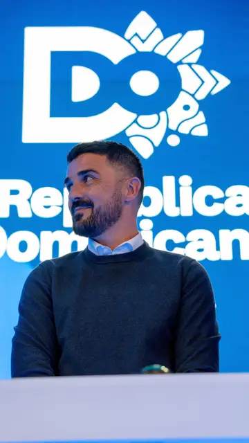 David Villa en el Stand de República Dominicana en FITUR 2026 David Villa en el Stand de República Dominicana en FITUR 2026