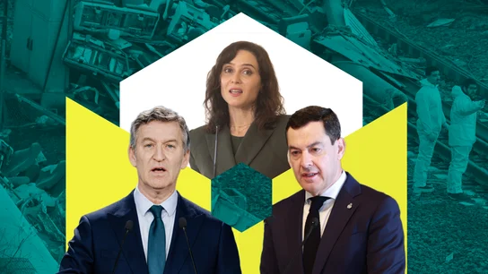 El nuevo de dilema de un Feijóo entre la conciliación de Juanma Moreno y la agresividad de Ayuso El nuevo de dilema de un Feijóo entre la conciliación de Juanma Moreno y la agresividad de Ayuso