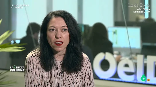 Elena Cabrera, redactora jefa de Cultura en 'eldiario.es': "Julio Iglesias es un hombre que no quiere perder ni una sola peseta" La periodista de 'eldiario.es' expone que ha podido ver como el cantante ha recurrido juicios "hasta el último minuto" para no pagar indemnizaciones a sus trabajadores "por un coste que equivale a dos botellas de su vino de su casa de Punta Cana".