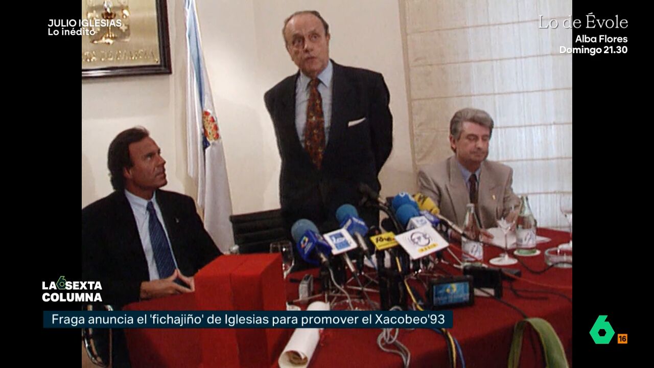 Embajador Xacobeo y un concierto pagado con "manzanas": así fue el polémico paso por Galicia de Julio Iglesias