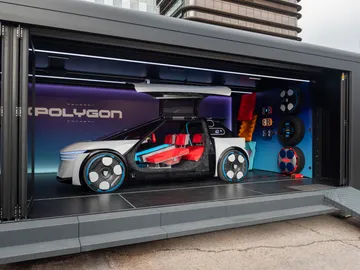 El Peugeot Polygon Concept aterriza en la Castellana El Peugeot Polygon Concept aterriza en la Castellana