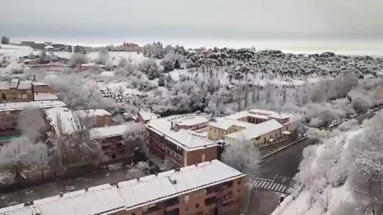 Así ha amanecido Segovia tras el paso de la borrasca Ingrid Así ha amanecido Segovia tras el paso de la borrasca Ingrid