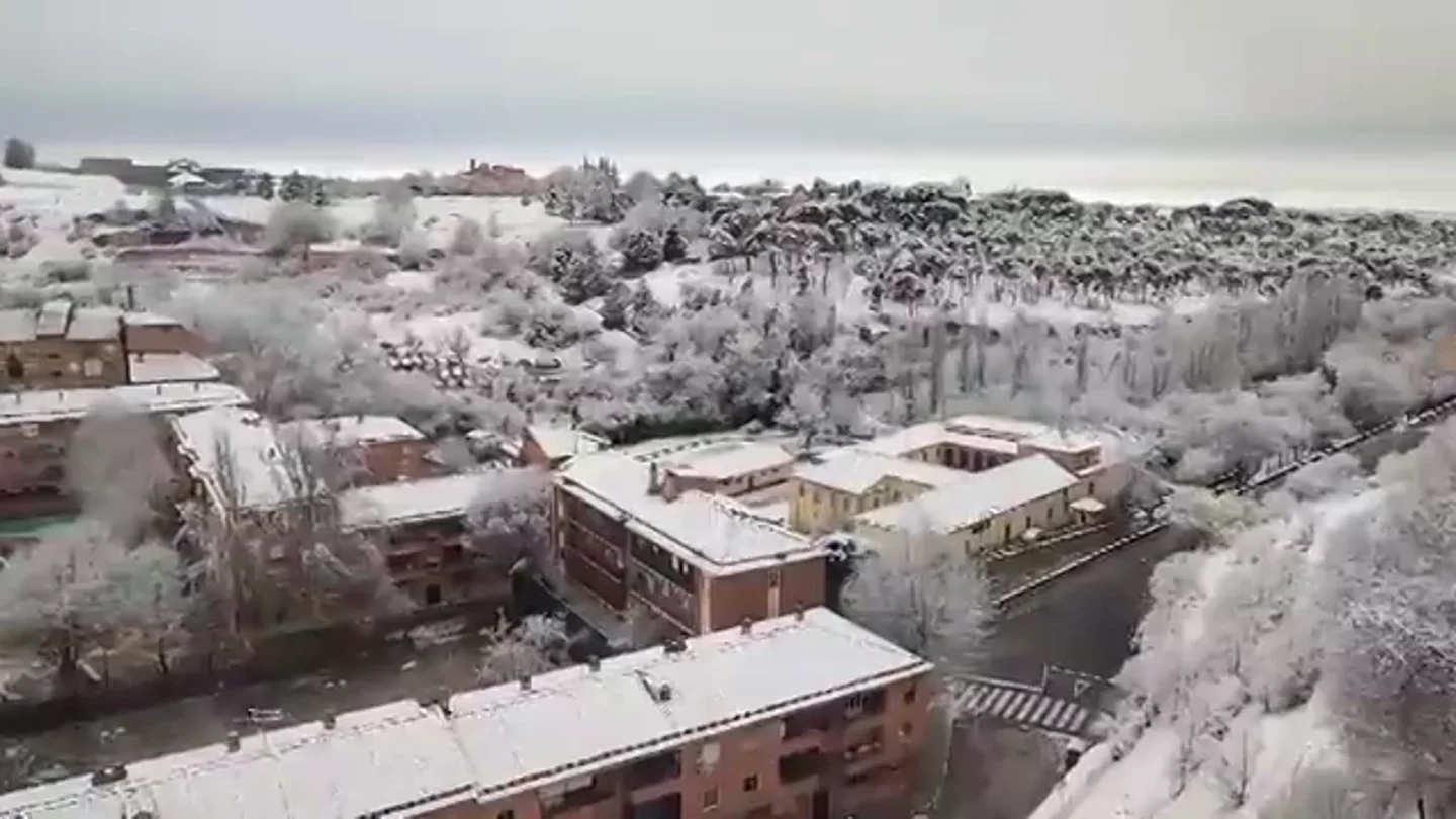 Así ha amanecido Segovia tras el paso de la borrasca Ingrid Así ha amanecido Segovia tras el paso de la borrasca Ingrid