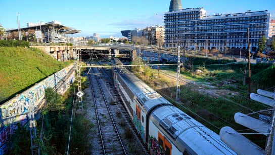 Imagen de archivo de un tren de Rodailes