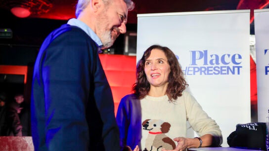 Jorge Azc&oacute;n e Isabel D&iacute;az Ayuso