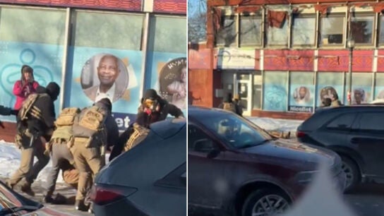 Asesinato de un hombre en manos del ICE en Minneapolis. 