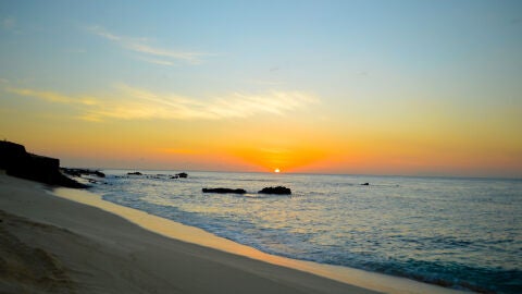 Atardecer en isla Ascensión