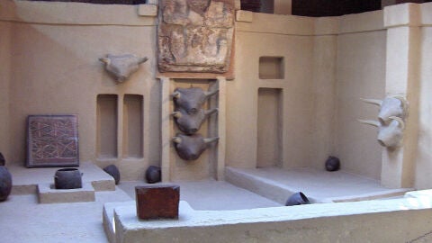 Interior del Museo de las Civilizaciones de Anatolia