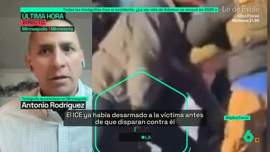 Antonio Rodríguez, fotógrafo ecuatoriano en Minneapolis: "He entrenado a mis niñas por si nos detiene el ICE" Antonio Rodríguez, fotógrafo ecuatoriano en Minneapolis: "He entrenado a mis niñas por si nos detiene el ICE"