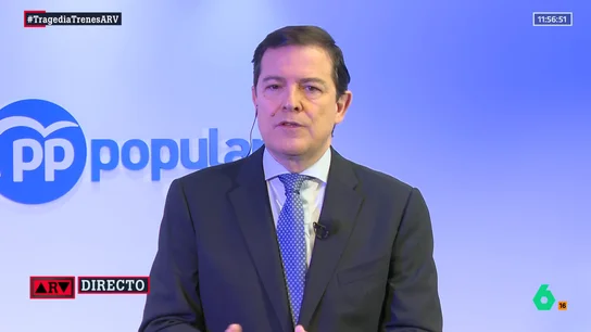 Mañueco habla elecciones en ARV Mañueco habla elecciones en ARV