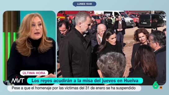 Elisa Beni comenta en este v&iacute;deo la asistencia de los reyes a la misa en honor a las v&iacute;ctimas de Adamuz en Huelva y afirma que los familiares de las v&iacute;ctimas "no quieren tener cerca a las personas que pueden ser responsables".