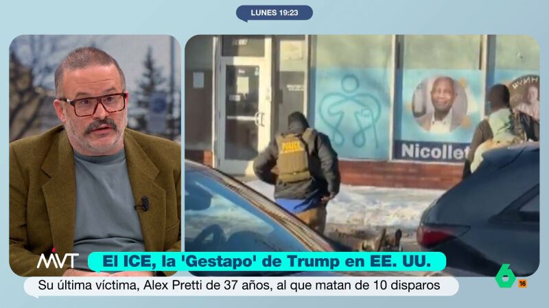 Edu Gal&aacute;n, sobre el asesinato de Alex Pretti a manos del ICE: "Minnesota es una situaci&oacute;n de pregueto"