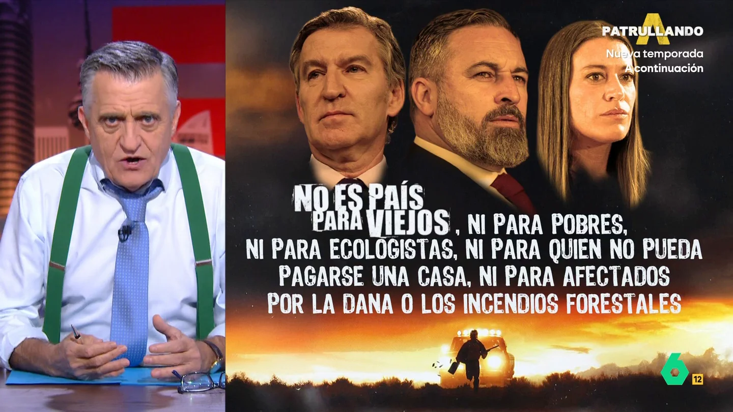 Wyoming sentencia el "duelo de vídeos en vertical" de Sánchez y Feijóo por las pensiones: "No pasará a la historia" Wyoming analiza en este vídeo el 'no' de PP, Junts y Vox al decreto ómnibus del Gobierno que incluía la subida de las pensiones que ha terminado desembocando en un 'debate' entre Sánchez y Feijóo en las redes sociales.