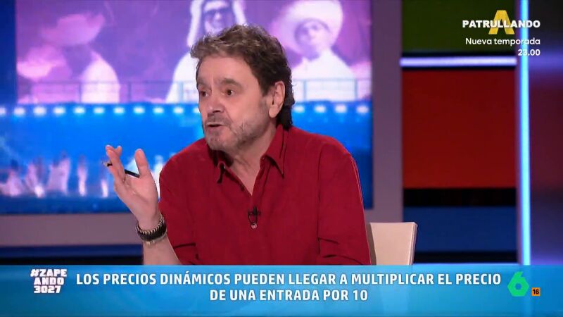 Paco Jim&eacute;nez explica c&oacute;mo funcionan los precios din&aacute;micos de las entradas para conciertos: "Puede multiplicarse por diez"