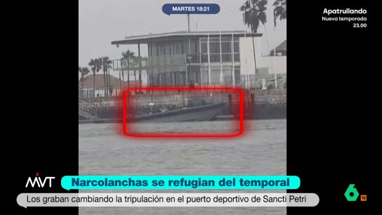 Las narcolanchas se refugian del temporal con total libertad en los puertos deportivos