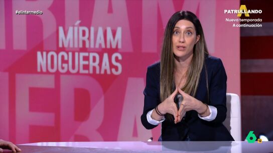 Cristina Gallego imita a 'M&iacute;riam Nogueras' en este v&iacute;deo donde explica los verdaderos motivos del 'no' de Junts para tumbar, junto a PP y Vox, el decreto &oacute;mnibus que inclu&iacute;a la subida de las pensiones.