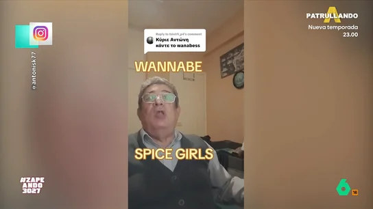 Un señor ruso se postula como la quinta Spice Girl: así es su 'casting', en vídeo El hombre apuesta por el primer single del grupo británico, 'Wannabe'. Tras ver las imágenes, María Gómez no duda en bautizarle como "la Spice arrítmica". Descubre cómo canta la canción en el vídeo principal.