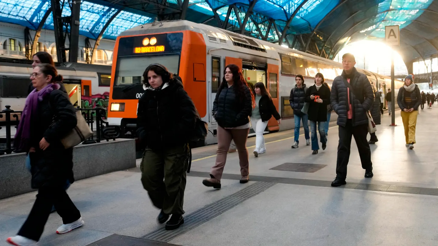 Los andenes de Rodalies de la Estación de Francia, en Barcelona, en una foto de archivo. Los andenes de Rodalies de la Estación de Francia, en Barcelona, en una foto de archivo.
