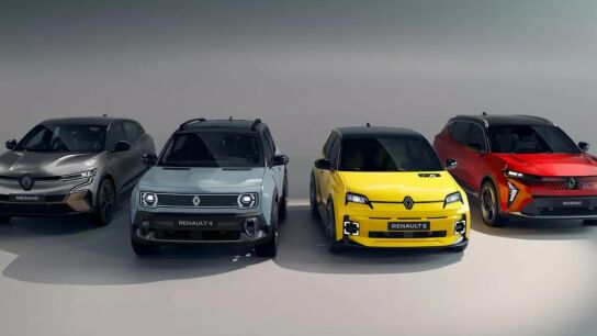 Gama de coches el&eacute;ctricos de Renault