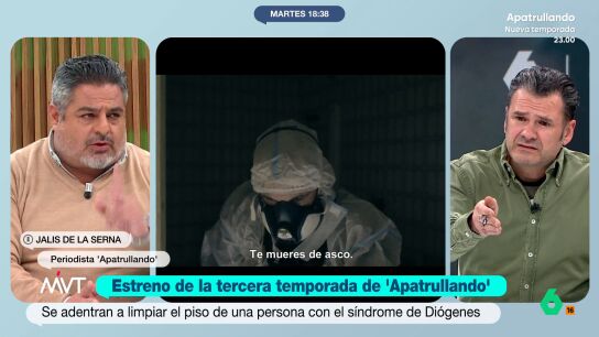 Jalis de la Serna adelanta en este v&iacute;deo algunos de los mejores momentos del reportaje sobre trabajos al l&iacute;mite con el que esta noche abre la nueva temporada de 'Apatrullando'.