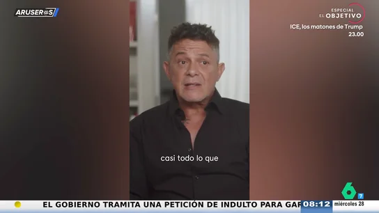 Alejandro Sanz confiesa en este vídeo de su documental cómo se desencantó de la música: "Tenía un rechazo absoluto" Alejandro Sanz