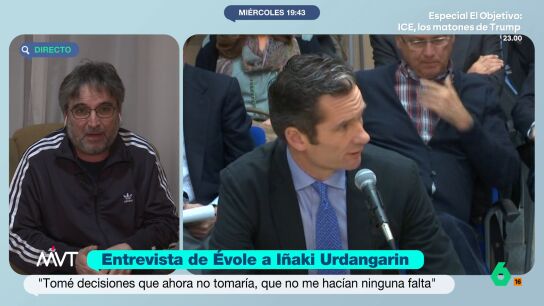 Jordi &Eacute;vole adelanta algunos detalles sobre su entrevista con I&ntilde;aki Urdangarin que laSexta emitir&aacute; el pr&oacute;ximo domingo y, en este v&iacute;deo, explica que el exduque de Palma se sinti&oacute; solo mientras cumpl&iacute;a condena en la c&aacute;rcel de mujeres de Brieva.