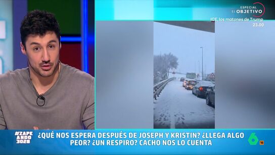 El temporal de nieve, fr&iacute;o y viento no termina con 'Kristin'. Francisco Cacho comparte en este v&iacute;deo su previsi&oacute;n del tiempo para el resto de la semana y avisa de que vienen m&aacute;s borrascas desde el Atl&aacute;ntico: "Va a seguir lloviendo".