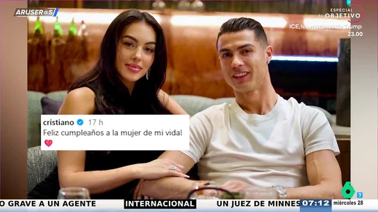 Alfonso Arús, sobre la felicitación de cumpleaños de Cristiano Ronaldo a Georgina Rodríguez: "Lo ha puesto en ChatGPT" Alfonso Arús, sobre la felicitación de cumpleaños de Cristiano Ronaldo a Georgina Rodríguez: "Lo ha puesto en ChatGPT"