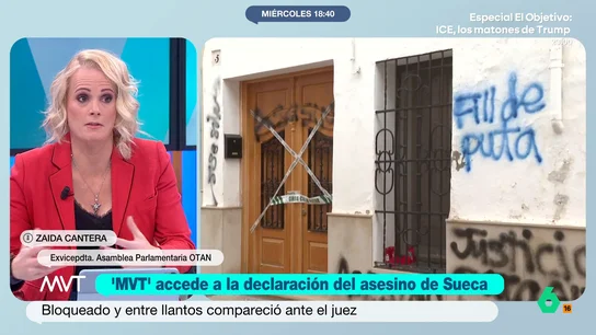 Zaida Cantera, sobre el asesinato de un niño de 13 años en Sueca: "Podría ser una violencia vicaria indefinida" Zaida Cantera estalla en este vídeo tras conocer que el motivo del asesinato de un joven en Sueca podría estar motivado por la estrecha relación de la familia de la víctima con la exmujer del presunto asesino: "Tírate por un barranco, pero no hagas daño a un niño inocente".