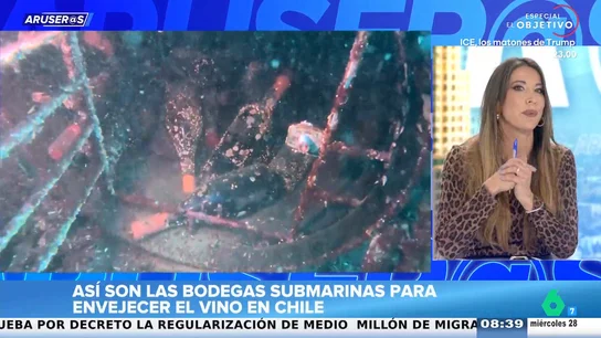 Alfonso Arús, a las bodegas submarinas para envejecer el vino: "La botella queda echa un asco" Alfonso Arús, a las bodegas submarinas para envejecer el vino: "La botella queda echa un asco"