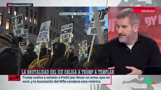 Urquizu señala que Minnesota "no es un estado cualquiera", que es demócrata y que Trump lo eligió "para generar tensión" Urquizu señala que Minnesota "no es un estado cualquiera", que es demócrata y que Trump lo eligió "para generar tensión"