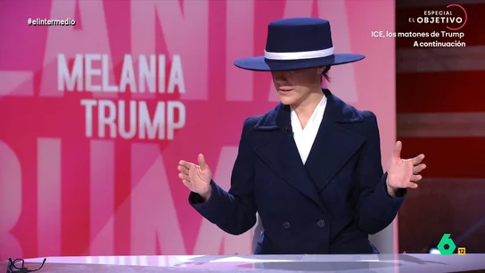 'Melania Trump', sobre su nueva faceta política: "Con suerte me dan el Nobel de la Paz y chincho a Donald" Cristina Gallego se convierte en Melania Trump para analizar su nueva faceta pacificadora, primero con las protestas contra el ICE en Minnesota y después con Ucrania o la familia Beckham como próximos conflictos por mediar.