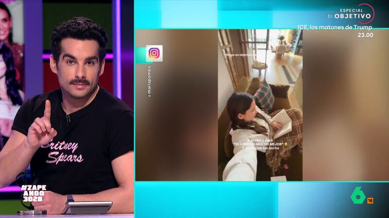 Juan Sanguino, tras el &uacute;ltimo v&iacute;deo de Mar&iacute;a Pombo leyendo: "Me ha dejado livin' la vida loca"