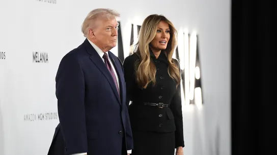 Donald Trump y su esposa, Melania. Donald Trump y su esposa, Melania.