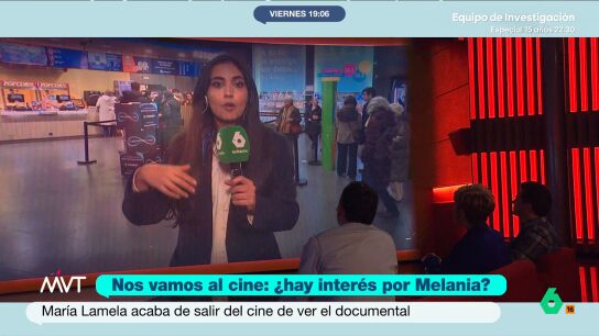 M&aacute;s Vale Tarde va al cine para ver el documental de Melania Trump:  "&iquest;D&oacute;nde se han gastado los 75 millones? Porque esto era un publirreportaje"
