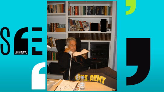 Una de las fotograf&iacute;as del caso Epstein desclasificadas este viernes.