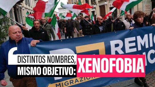 La regularizaci&oacute;n de migrantes, el pistoletazo de salida a la carrera de la xenofobia con la Asociaci&oacute;n Alfonso I, N&uacute;cleo Nacional o la Falange como competidores