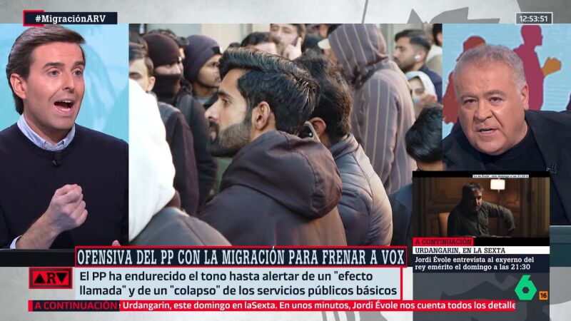 Ferreras critica la postura del PP sobre la regularizaci&oacute;n de migrantes: "En las pr&oacute;ximas elecciones no va a votar nadie de los regularizados"