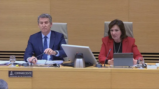 Alberto Núñez Feijóo, en la comisión de investigación de la DANA en el Congreso Alberto Núñez Feijóo, en la comisión de investigación de la DANA en el Congreso