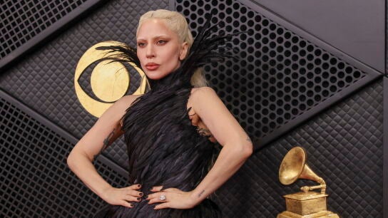 Lady Gaga, en la alfombra roja de los Premios Grammy 2026