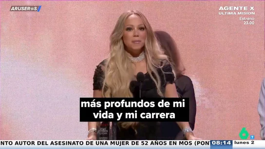 Mariah Carey gana el premio a Persona del Año en los Grammy: "Es uno de los momentos más profundos de mi vida" Mariah Carey gana el premio a Persona del Año en los Grammy: "Es uno de los momentos más profundos de mi vida"