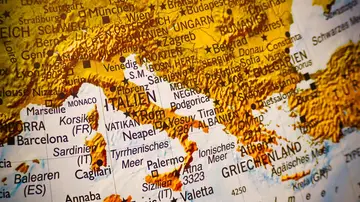 Mapa del sur de Europa Mapa del sur de Europa