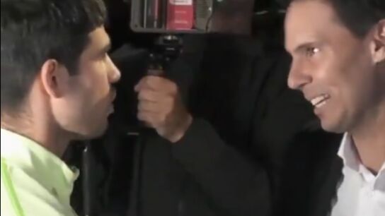 Carlos Alcaraz y Rafa Nadal