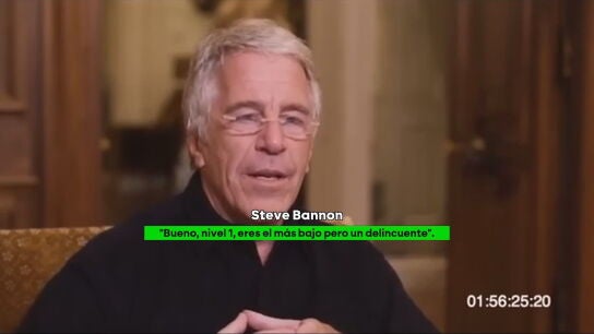 Desclasificada una entrevista de Steve Bannon a Epstein: admite ser un "depredador sexual" y bromea con no ser "demasiado consciente" de s&iacute; mismo