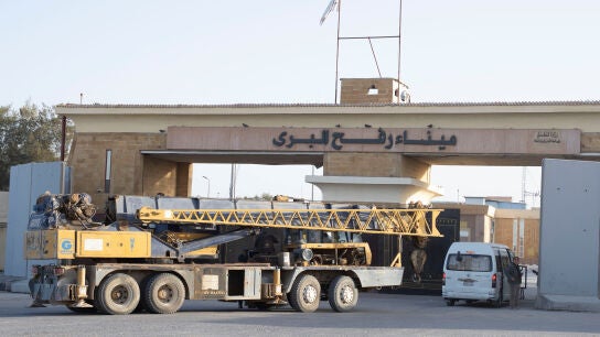 El paso de Rafah, antes de reabrir el 2 de febrero de 2026