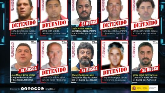 Imagen de Julio Herrera Nieto uno de los diez fugitivos m&aacute;s buscados por la Polic&iacute;a Nacional