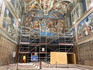El "Juicio Final" de Miguel &Aacute;ngel, la obra cumbre que preside el altar de la Capilla Sixtina en el Vaticano
