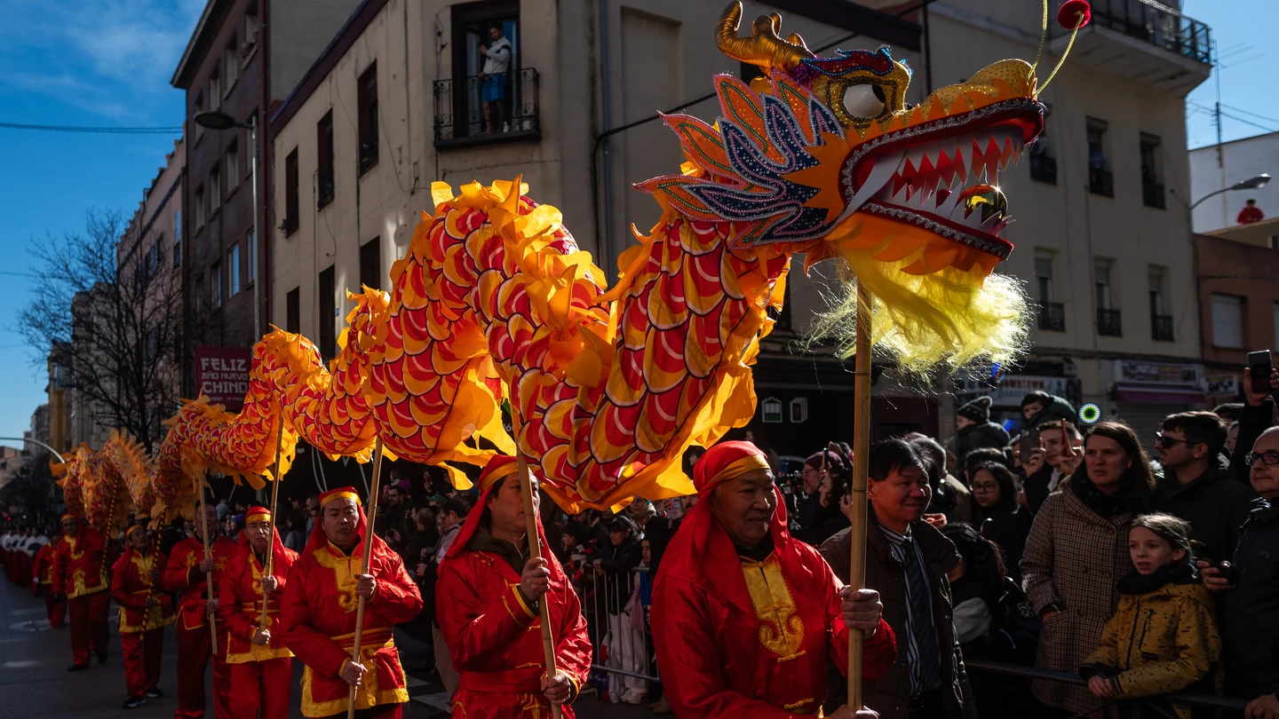 Desfile Año Nuevo Chino Madrid Desfile Año Nuevo Chino Madrid