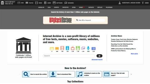 Así es Internet Archive